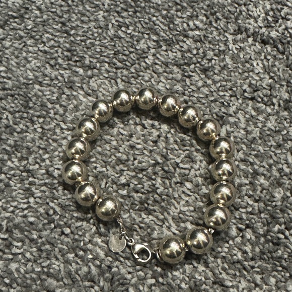Tiffany Hardwear Silver 10mm Ball Bracelet - Picture 3 of 5